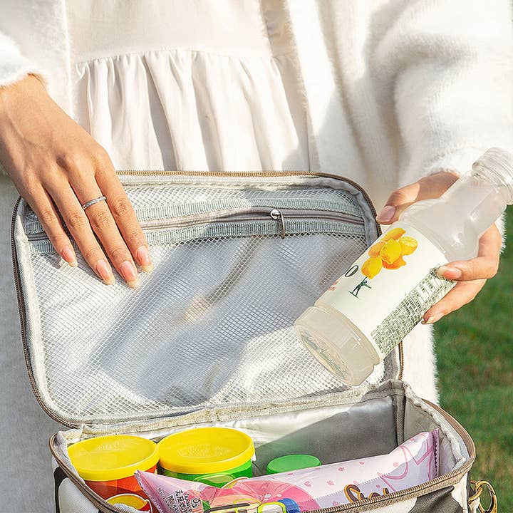 ACCITY - Wholesale Lunch Bag/Box - OUTDOOR MULTIFUNCTIONAL INSULATED HANDBAG BENTO BAG_CWAB172410