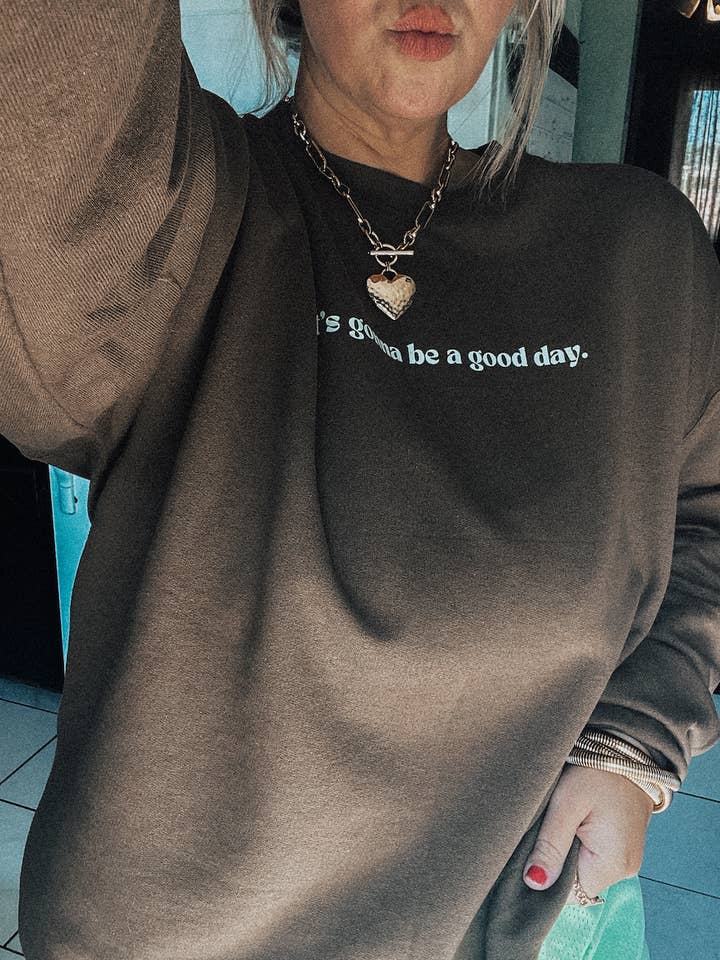 sudadera It's gonna be a good day para venta al por mayor de Banks & Co.