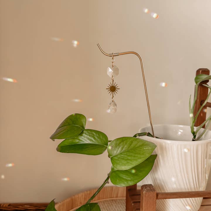 Meraki The Studio Co. - Wholesale Garden/Lawn Stake - Plant Stake | Suncatcher + Sun Charm | Houseplant Accessory1