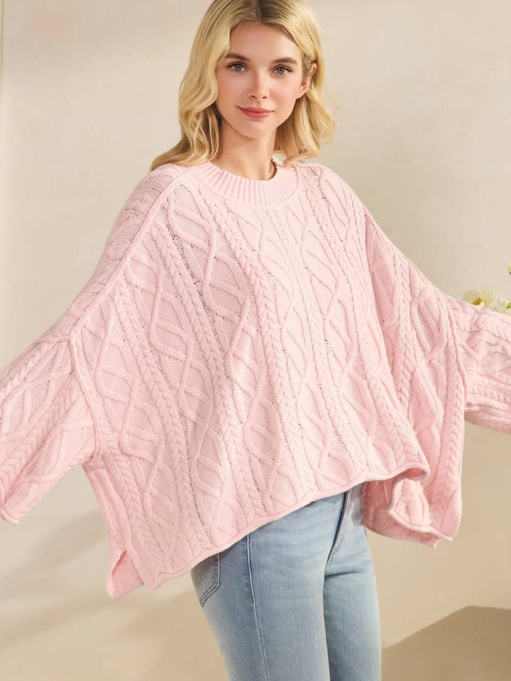 Tres Bien, Inc - Wholesale Knit Sweater - Women's - IT-10101- knitted sailors knot round neck sweater (SPRING) 11