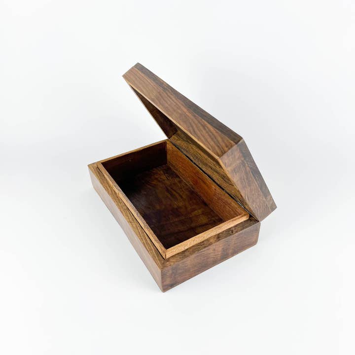 GREENROOTS USA LLC – wholesale Decorative box – Celtic Cross Wooden Box 5X8"3