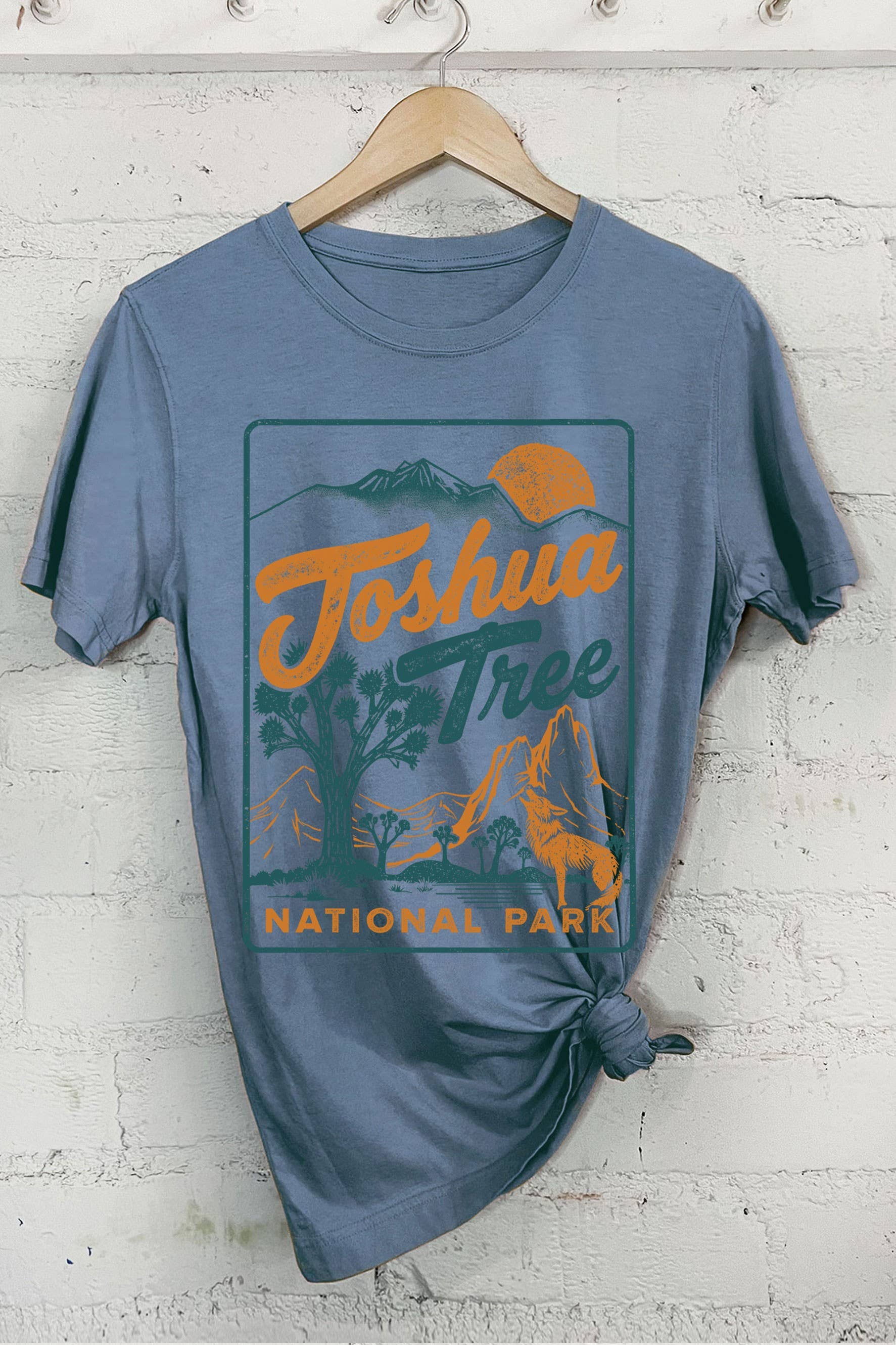 Rustee Clothing - Venta al por mayor Camiseta serigrafiada - Mujer - CAMISETAS GRÁFICAS DE COYOTE DE JOSHUA TREE8