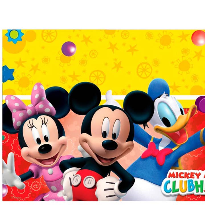 Disney Musse Pigg Klubbhus Bordduk - 120cm x 180cm för wholesale av Folat