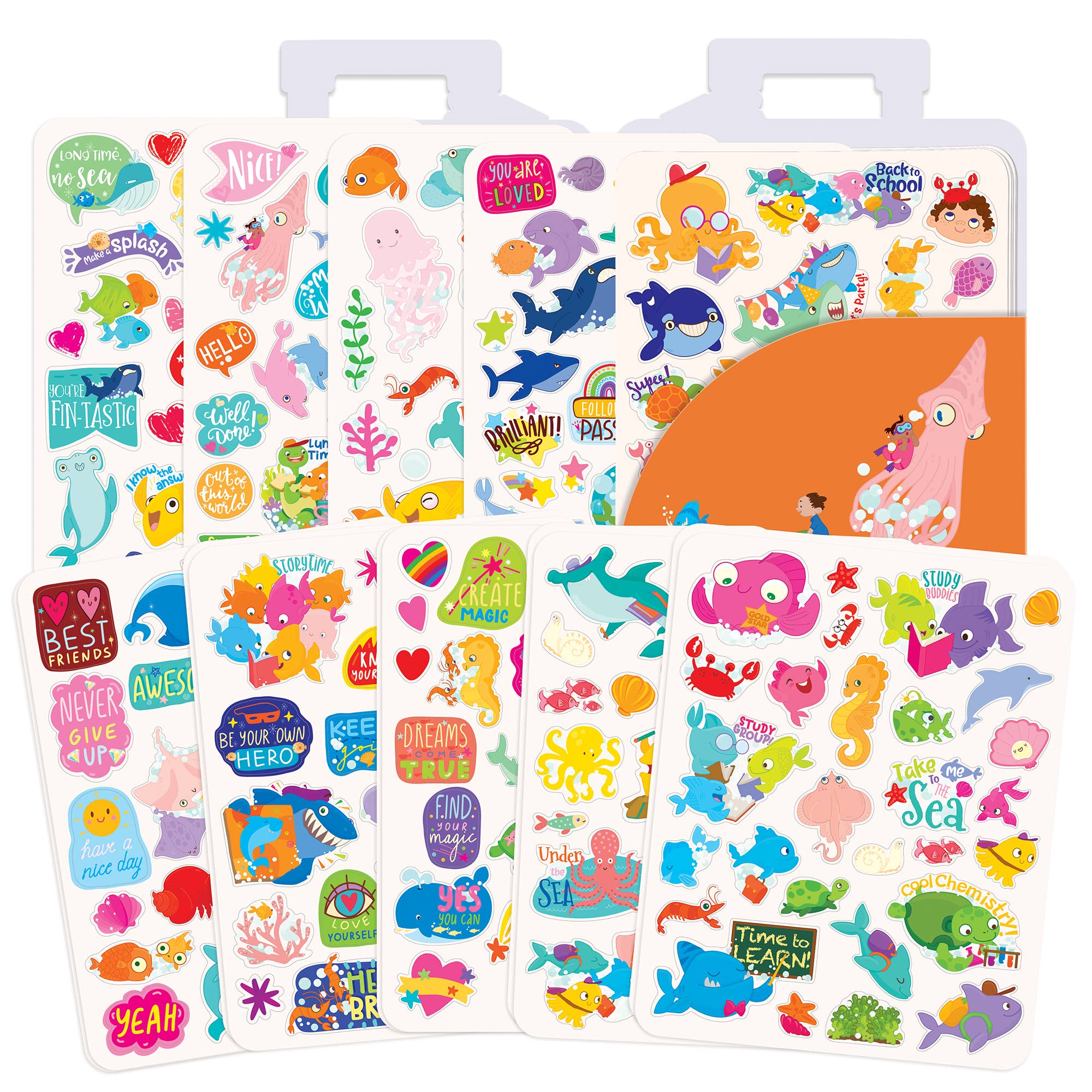 The Piggy Story - Wholesale Sticker - Kids & Baby - 500+ Stickers On-the-Go Display Value Pack for Kids7