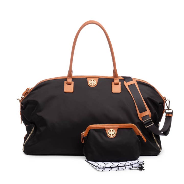 JACKIE Travel Bag - Black for wholesale by JEMMA