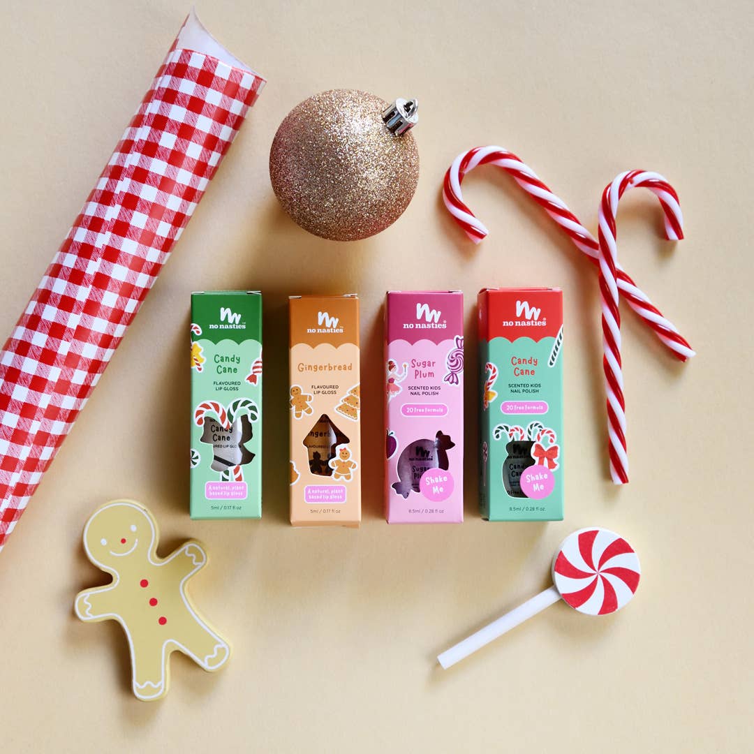 no nasties kids - Vente Brillant à lèvres/gloss – enfant - Brillant à lèvres Gingerbread Natural Kids Christmas4