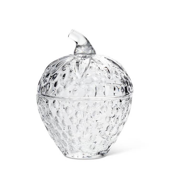 Strawberry Jam Jar with Lid-4"H for wholesale by Abbott