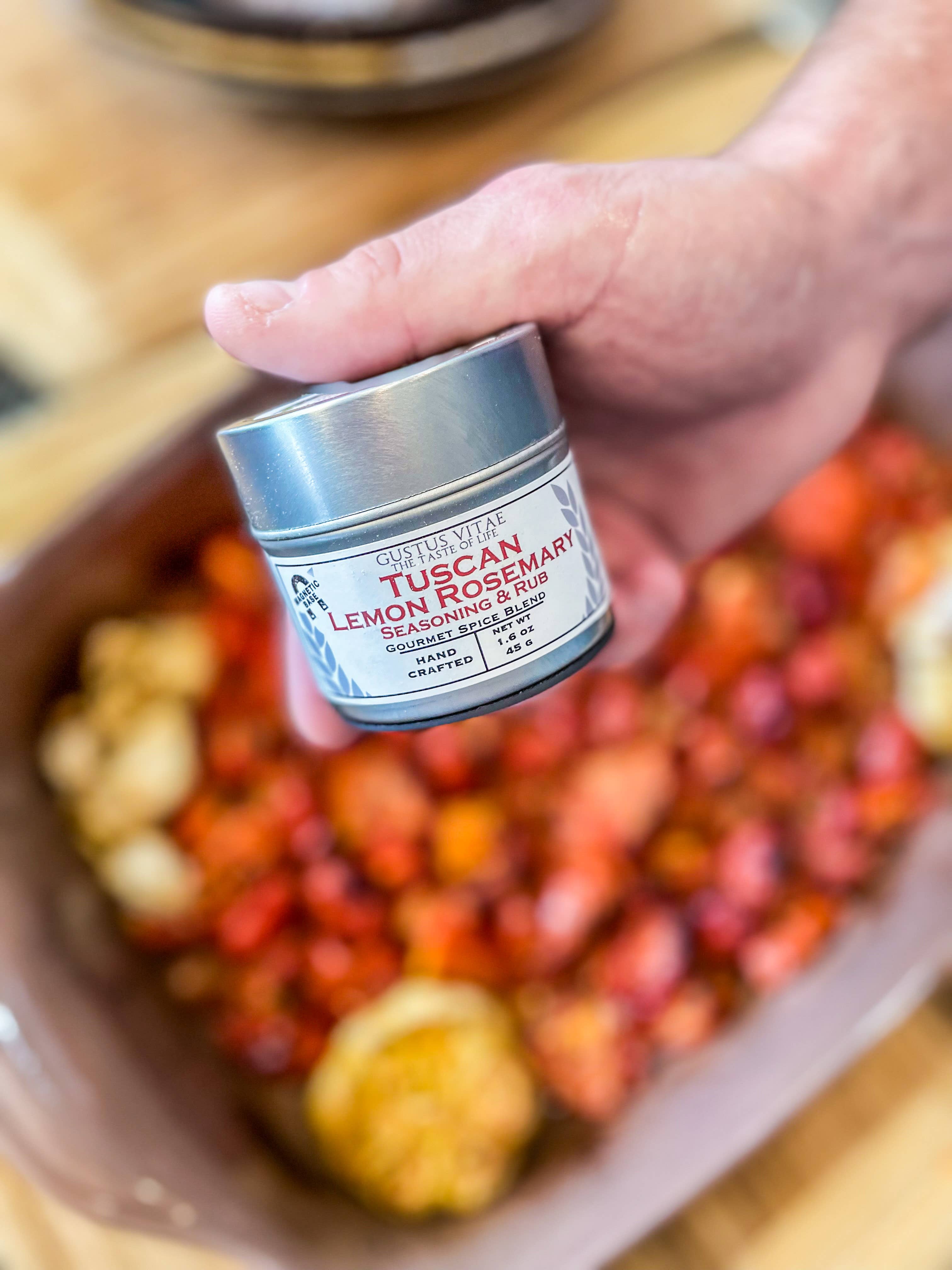 Gustus Vitae - Wholesale Dried Spice Mix - Tuscan Lemon Rosemary Seasoning4