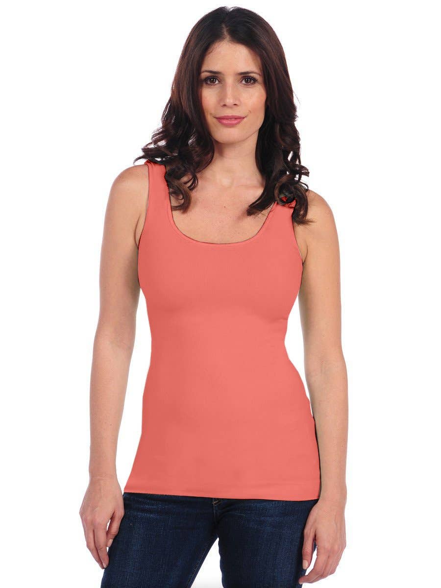 TINA Stephens Italy/Tees By Tina – Großhandel Tanktop – Damen – Nahtloser, glatter Tank (300ST)32