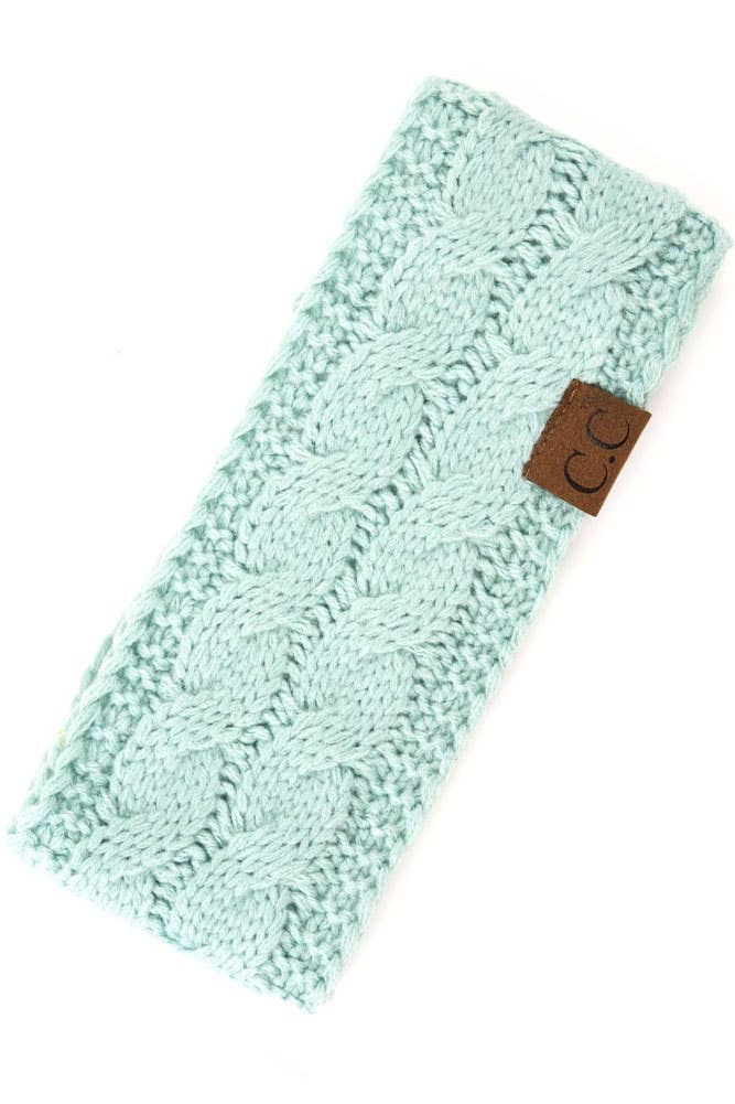 Hana - Wholesale Fashion Headband - Women's - C.C Cable Knit Solid Headband24