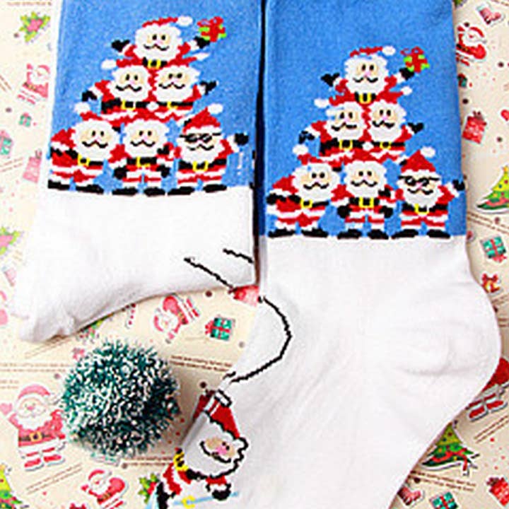 NINEXIS - Wholesale Socks - Unisex - CWMS03021_CHRISTMAS CREW SOCKS FOR MEN AND WOMEN GIFT11