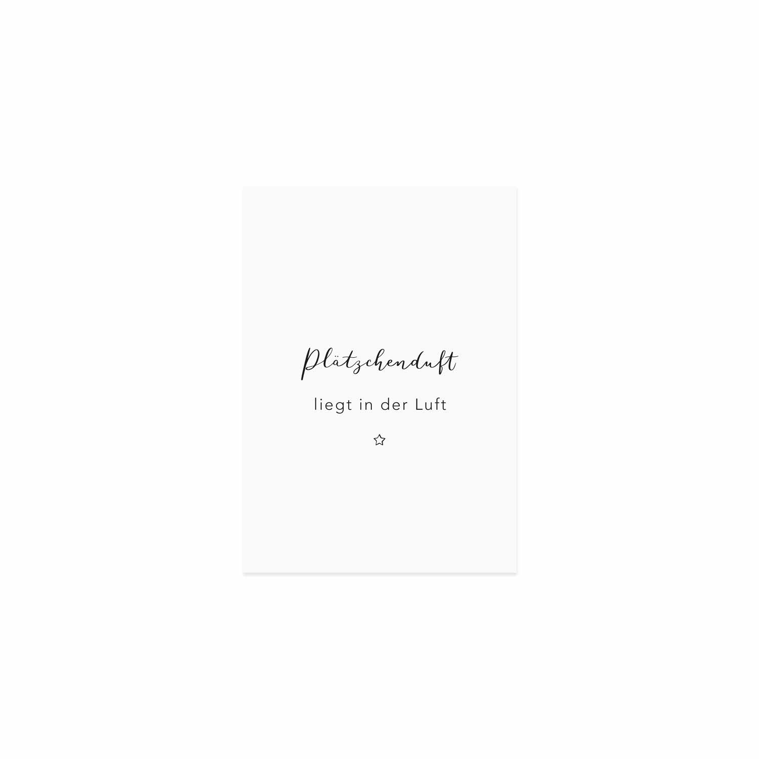 Eulenschnitt – wholesale Christmas card – Christmas card cookie scent (pack of 10)1