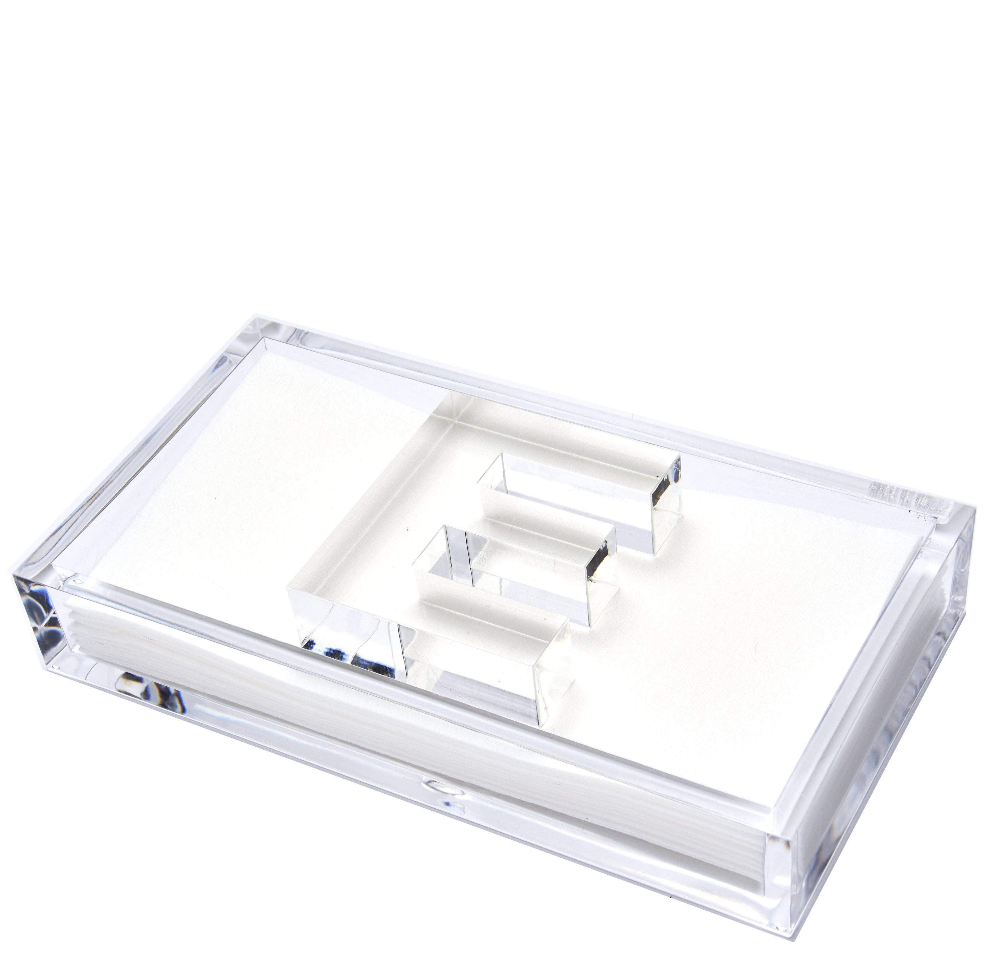 Tara Wilson Designs - Wholesale Napkin Holder - INITIAL GUEST TOWEL HOLDER4