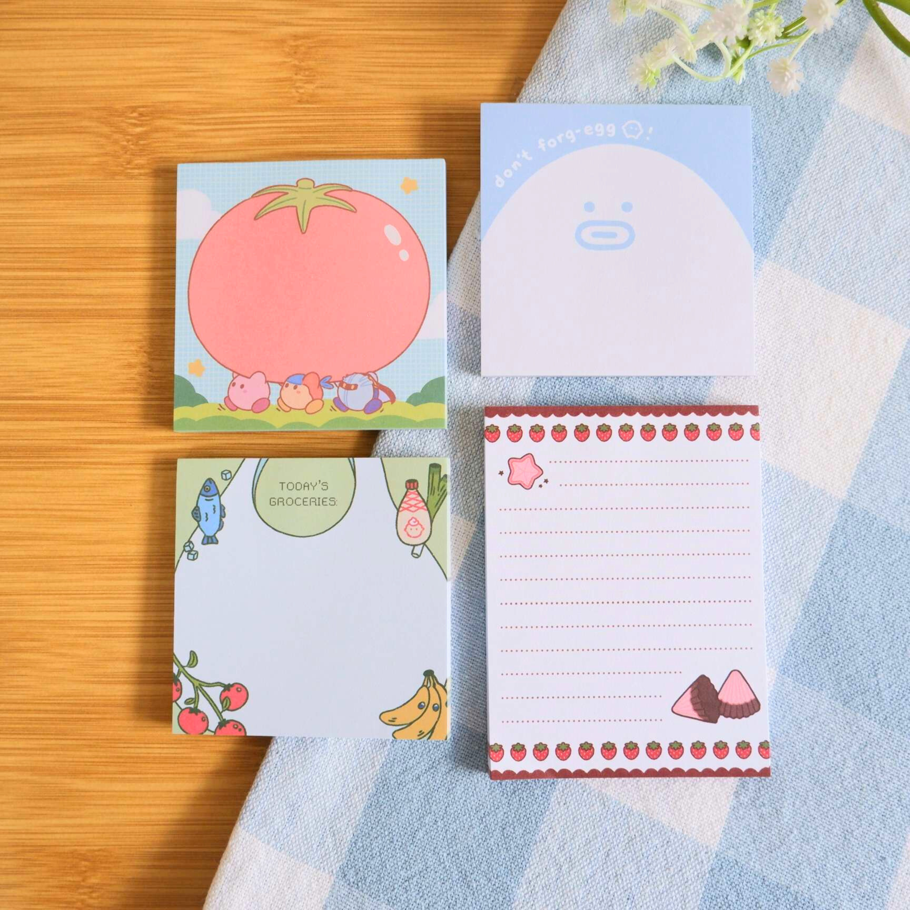 byUme Co. - Vente Blocs-notes - Bloc-notes mignons assortis3