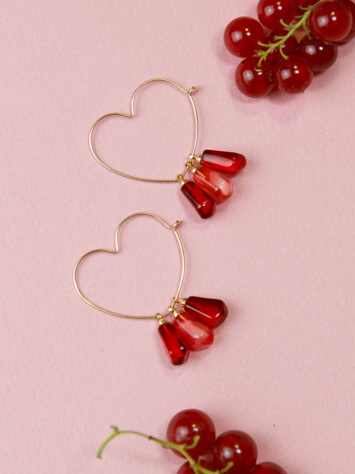LOVE SEEDS Hoop Earrings for wholesale by ARGI DANELI