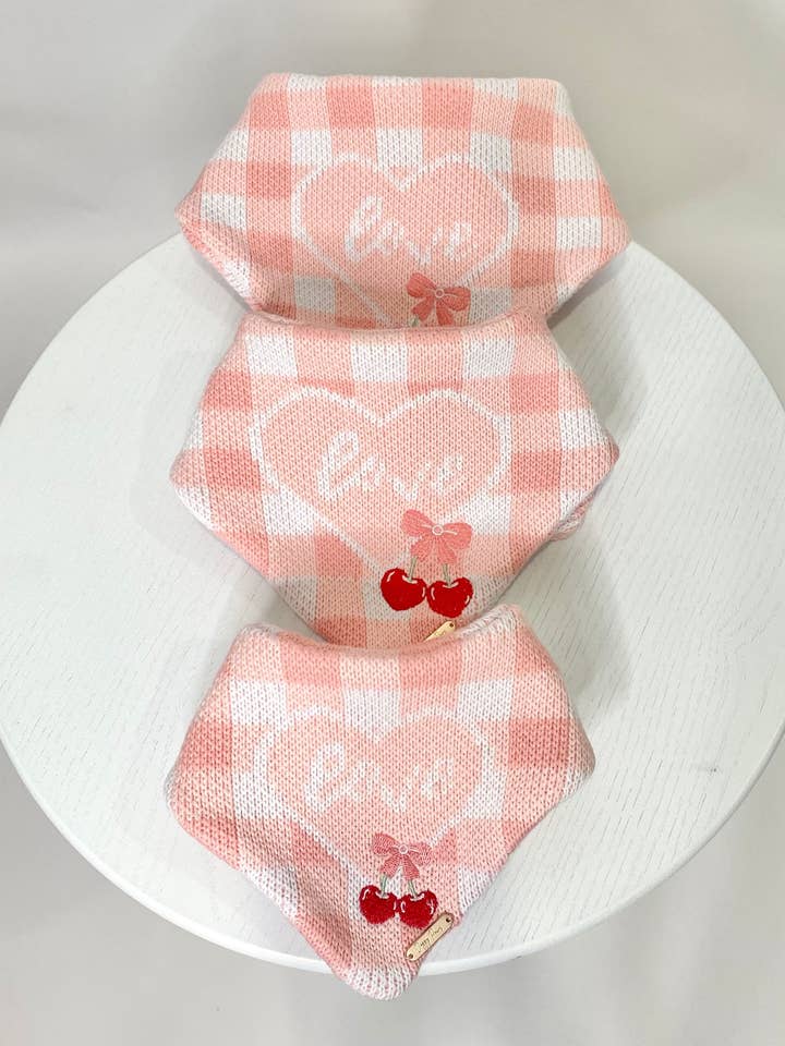 BANDANA | LOVE YOU CHERRY MUCH for wholesale by Doggy Paws