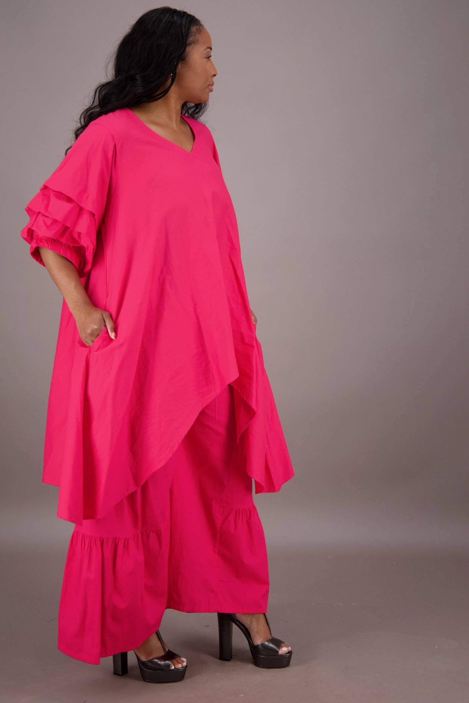 Advance Apparels – Großhandel Set aus Oberteil und Hose (NICHT Loungewear) – Damen – 2-teiliges Hosen-Set APS-250822