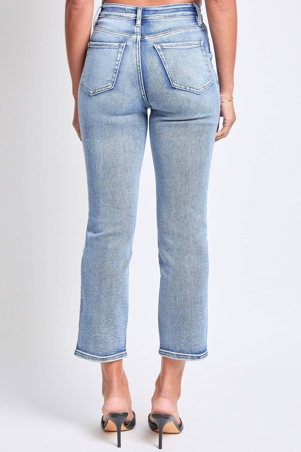 YMI - Wholesale Jeans - Women's - Luxe High Rise Vintage Stretch Straight Leg Jeans-P0271608