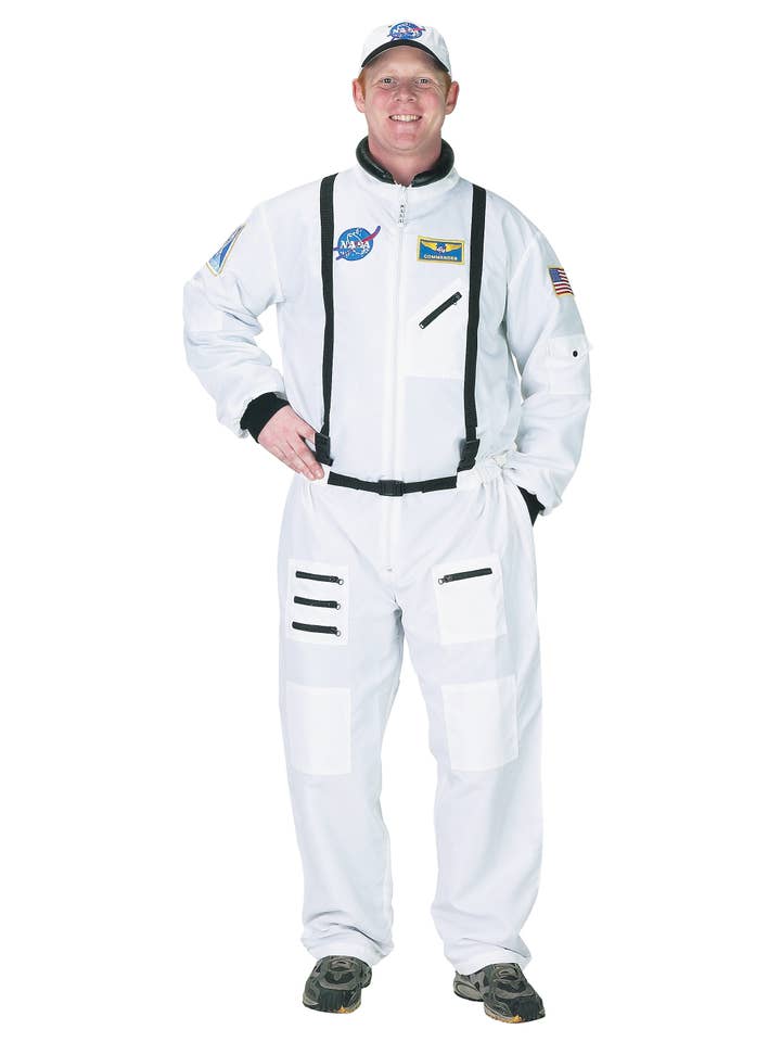 Aeromax Toys - Wholesale Costume - Men's - Adult Astronaut Suit, W/Embroidered Cap