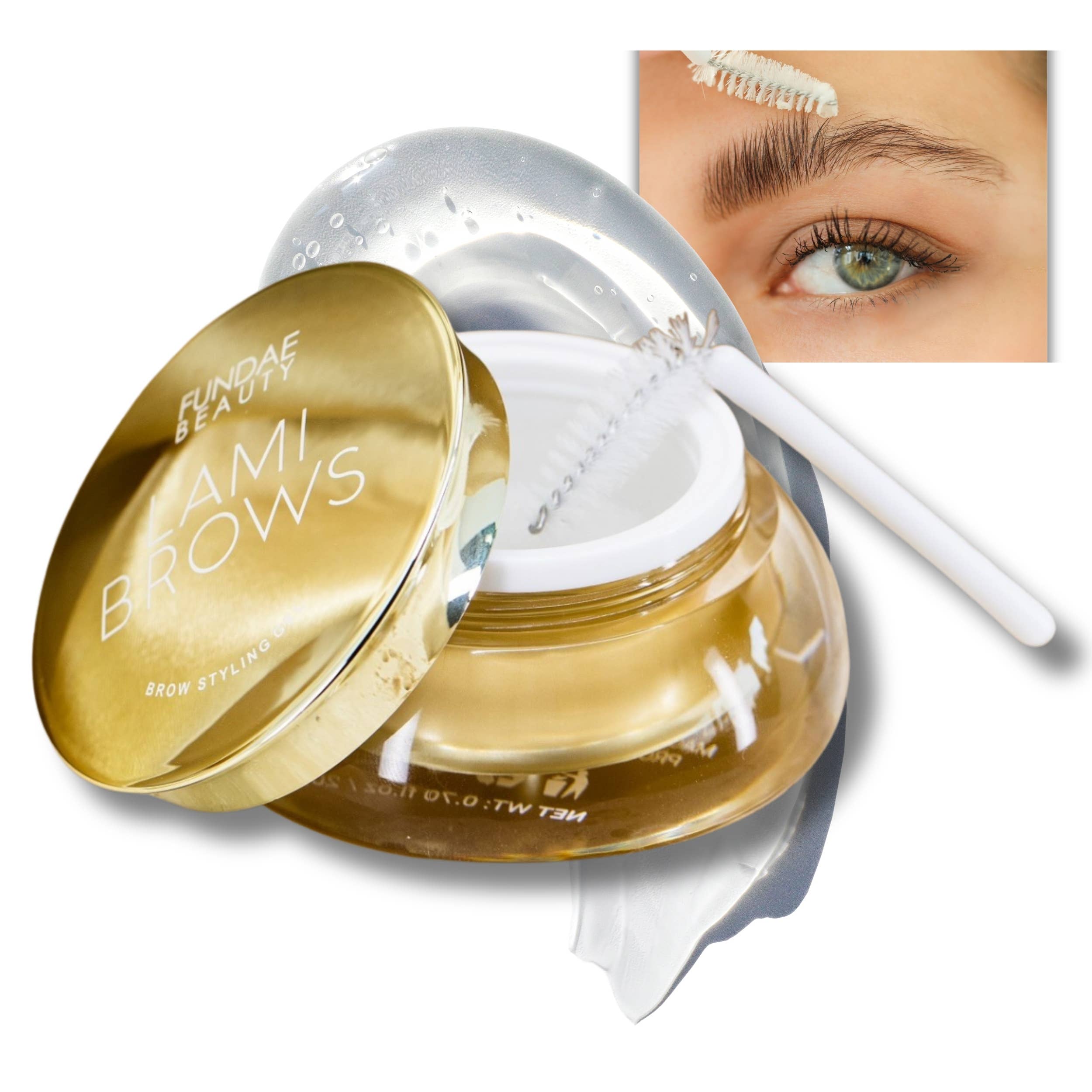 FUNDAE Beauty - Vendita all'ingrosso Set/kit per sopracciglia - LAMI BROWS Gel per Laminazione Sopracciglia, Cera per Sopracciglia a Tenuta Estrema0