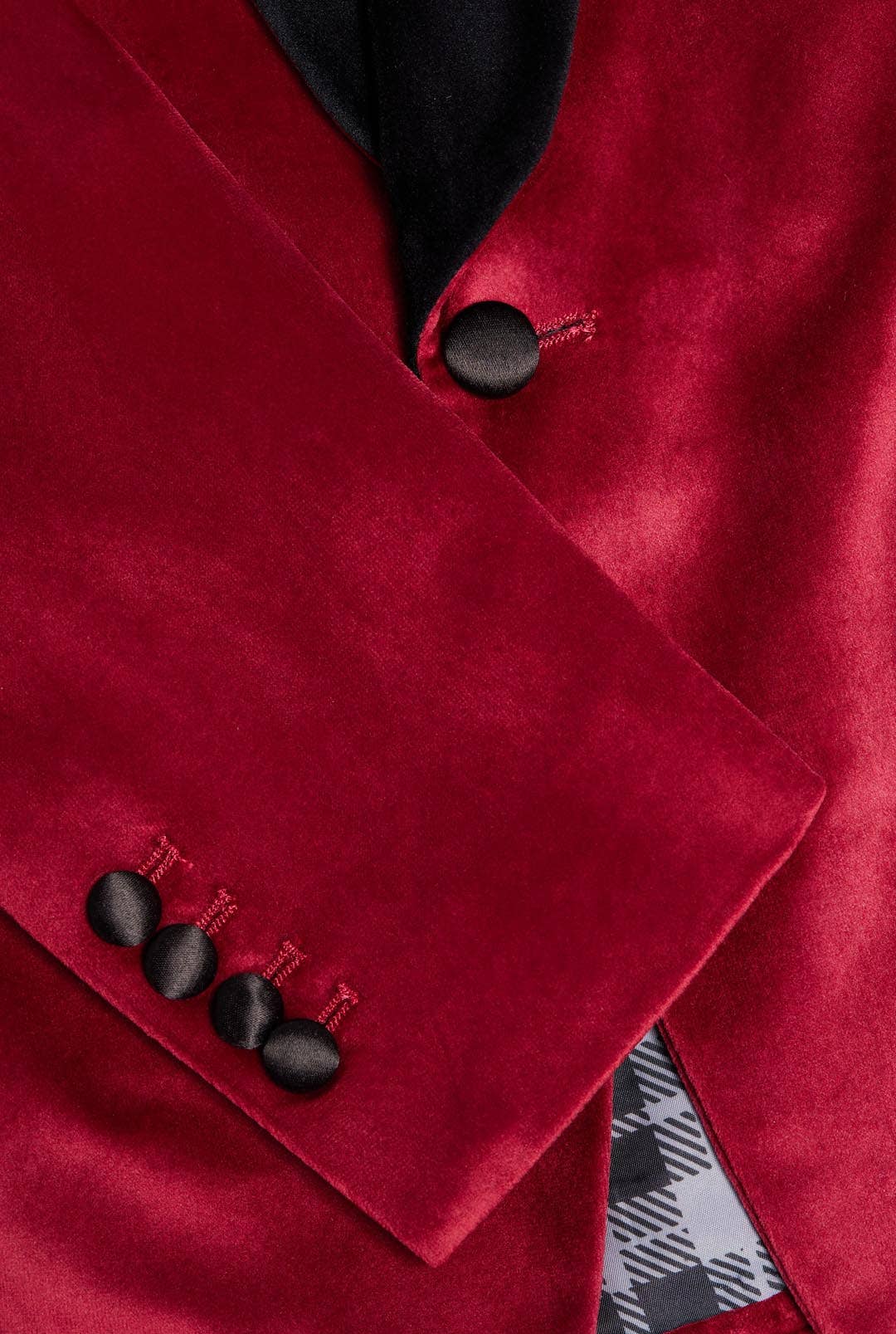 Red Dinner Jacket - Burgundy for wholesale on Faire6