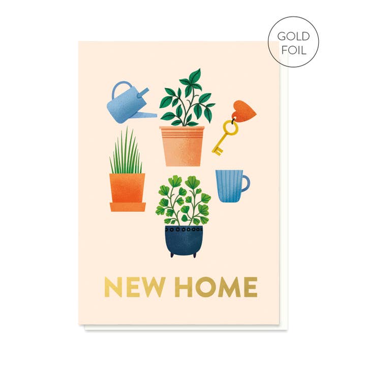 Herb Garden New Home Card | Amante de plantas | Cartão de inauguração por atacado de Stormy Knight