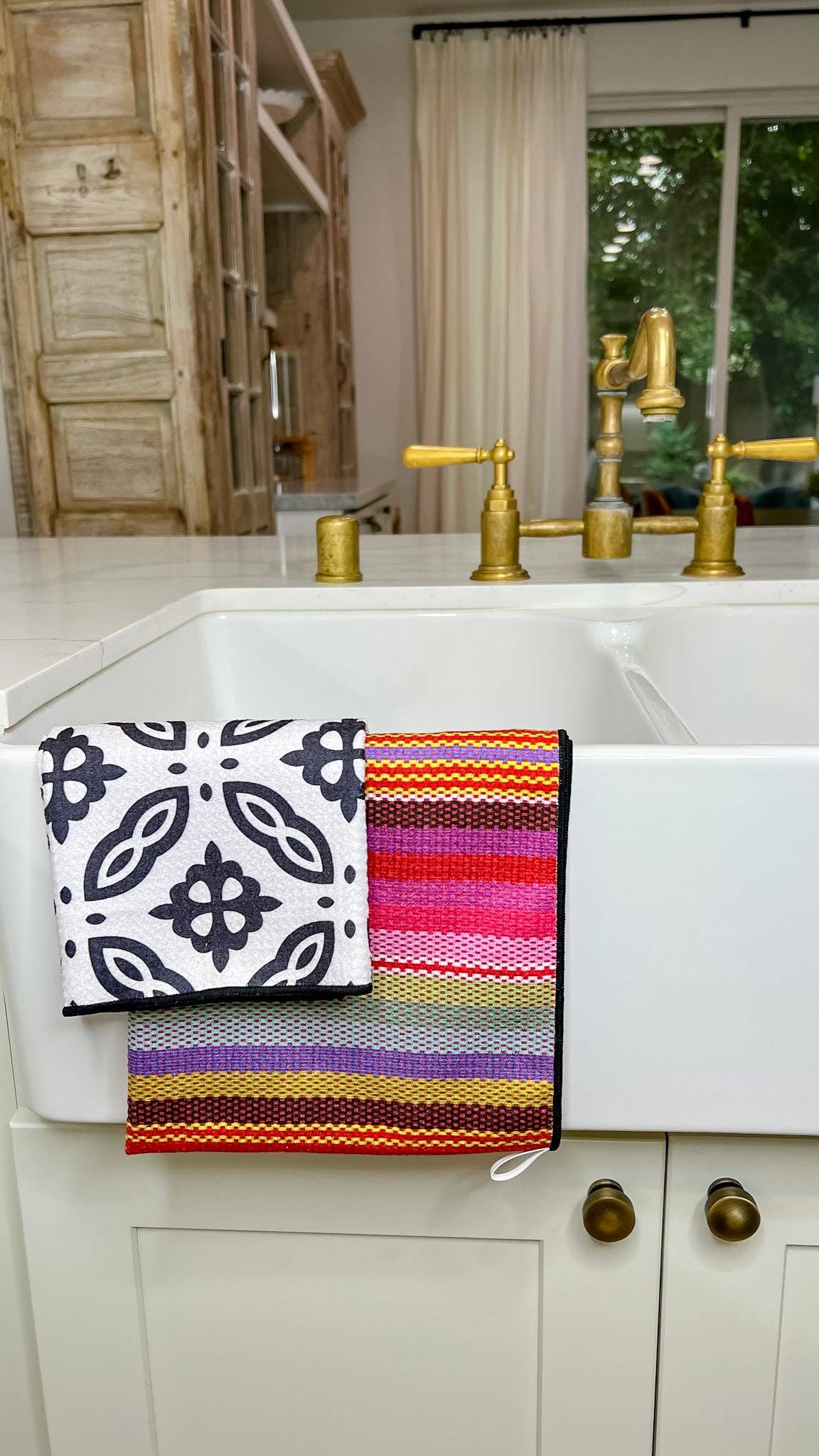 Bloom Towels - Wholesale Tea Towel - B142 Sunset Serape5