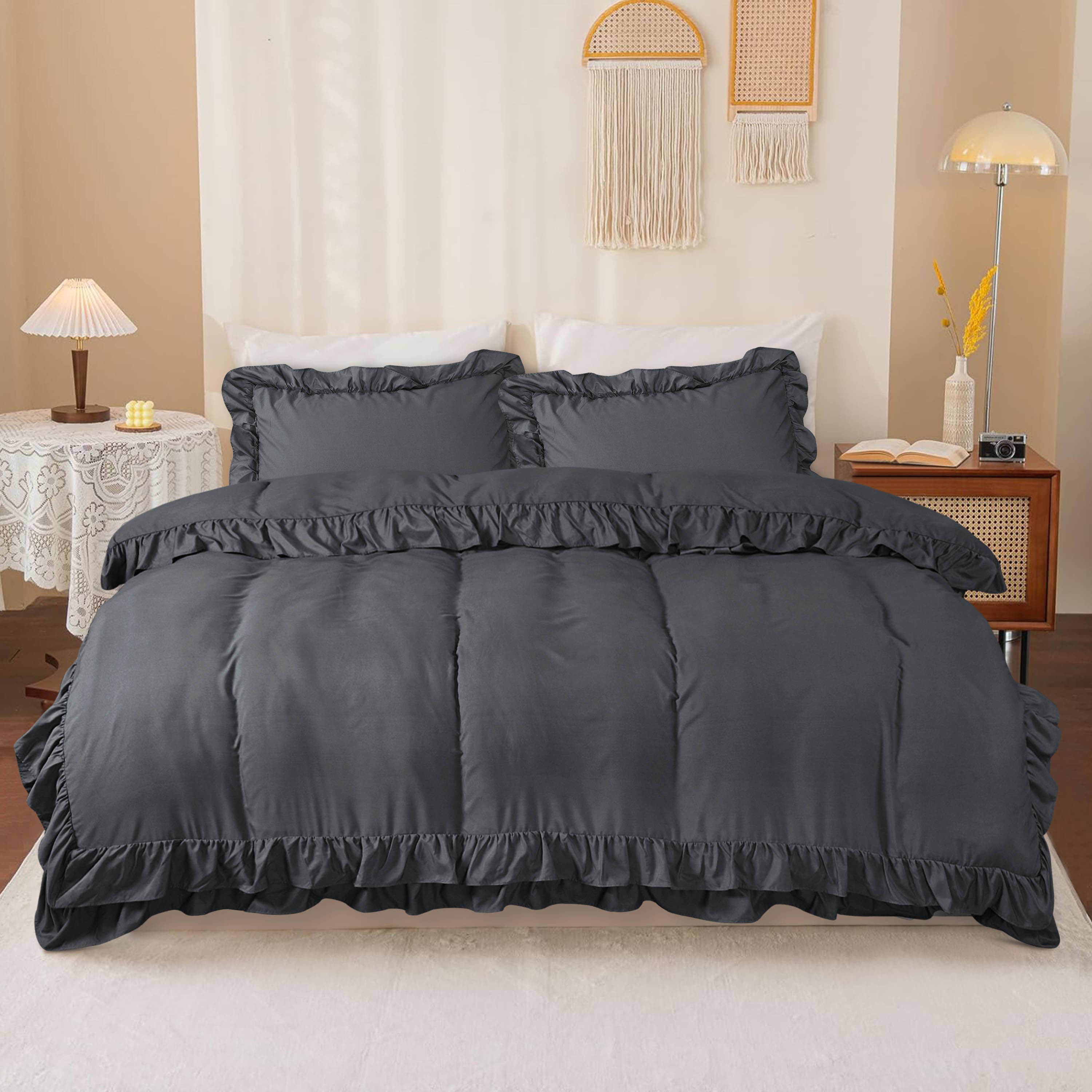 Cotton Passion - Wholesale Bedding Set - Duvet Cover Sets Frilled Duvet Set 3 Pcs Comforter Sets12