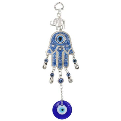 Amulette à suspendre Hamsa Hand Evil Eye pour la vente par Original Source