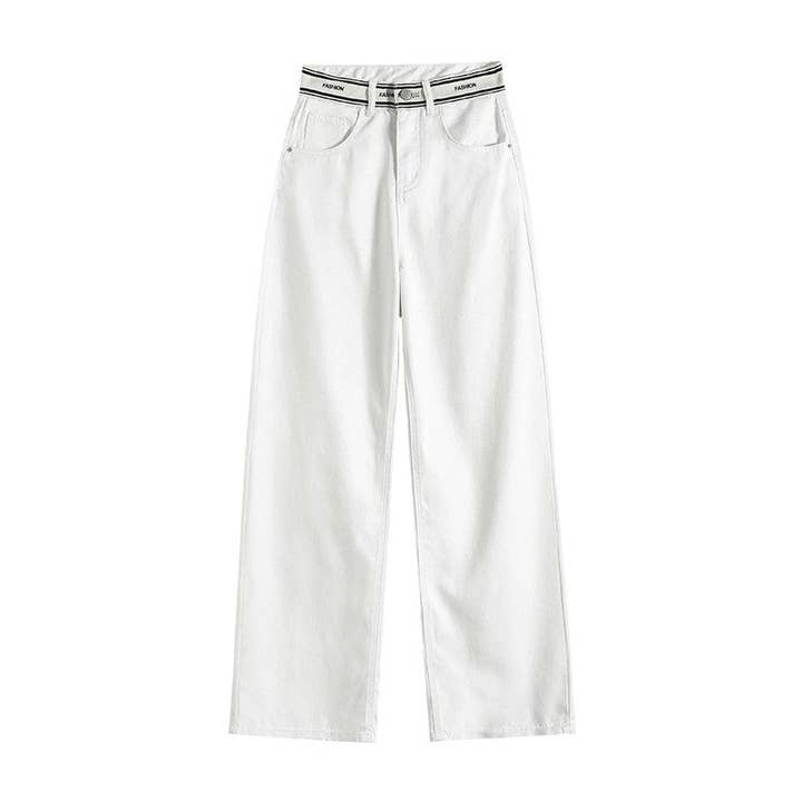 UZ Wholesale Store - Vendita all'ingrosso Jeans - Donna - Jeans a vita sottile e gamba stretta estesa