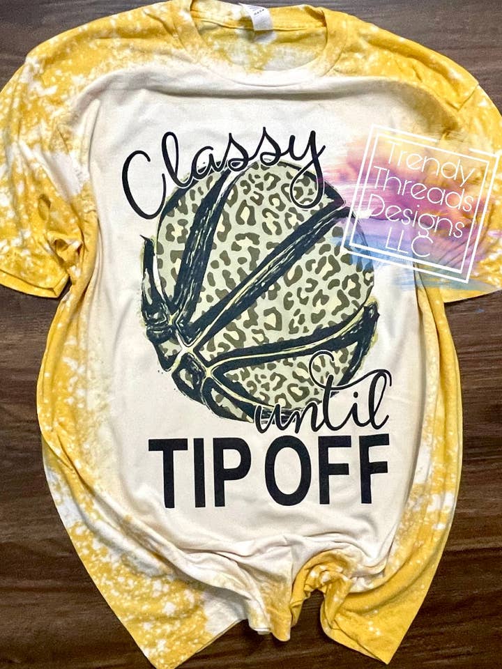 Klassisches Shirt bis zum Umfallen | Basketballshirt für den Großhandel von Trendy Threads Designs LLC