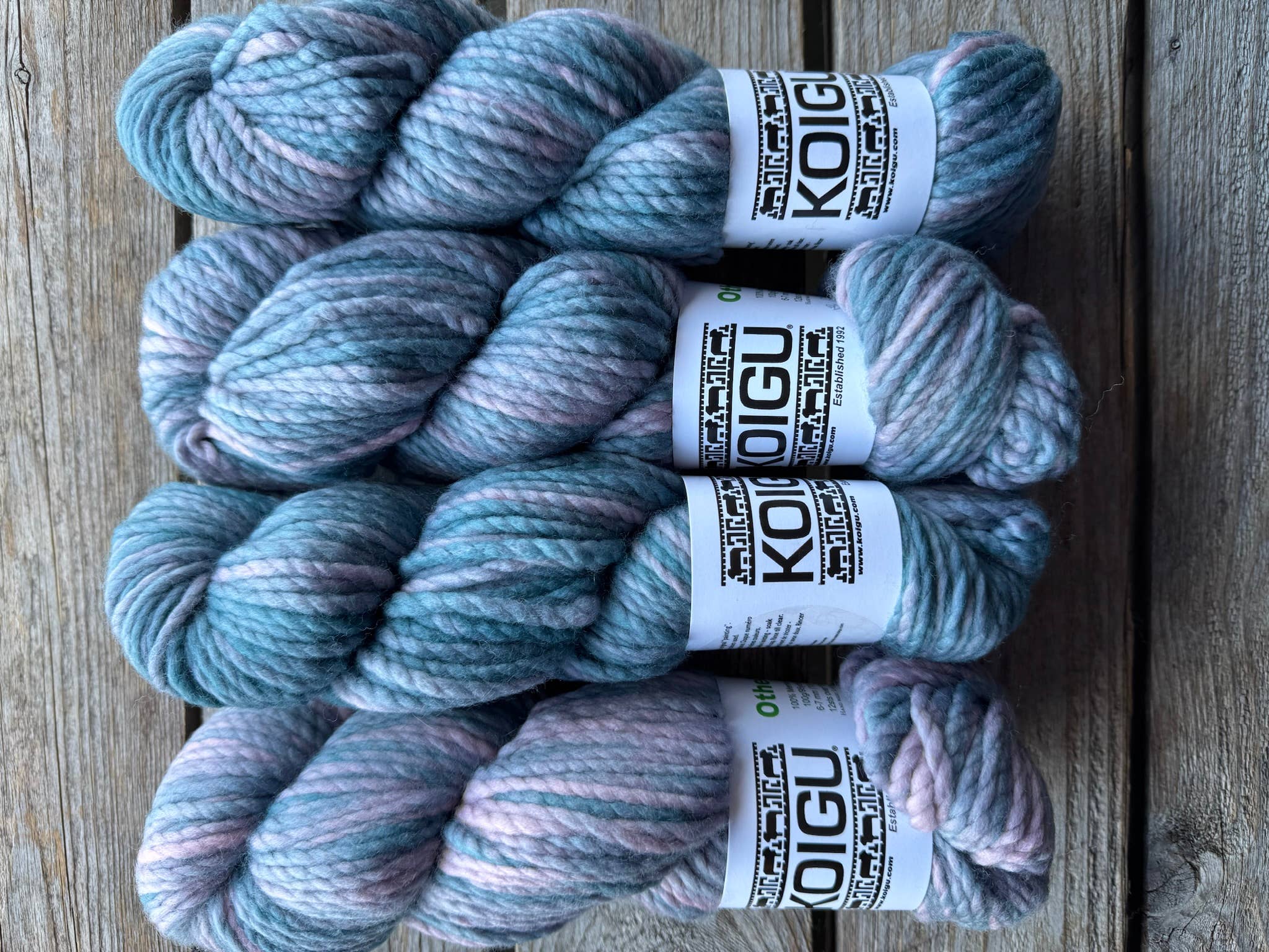 Koigu Wool Designs - Wholesale Garen - Koigu Othello (chunky merino) groep B21