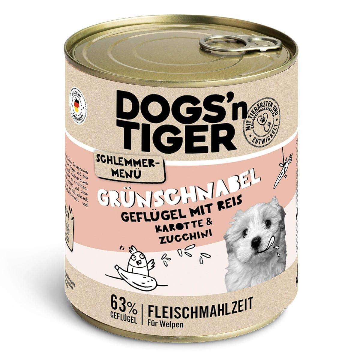 Dogs’n Tiger - Wholesale Pet Food - Dog - Dogs'n Tiger Junior Greenbill Poultry Dog Food1