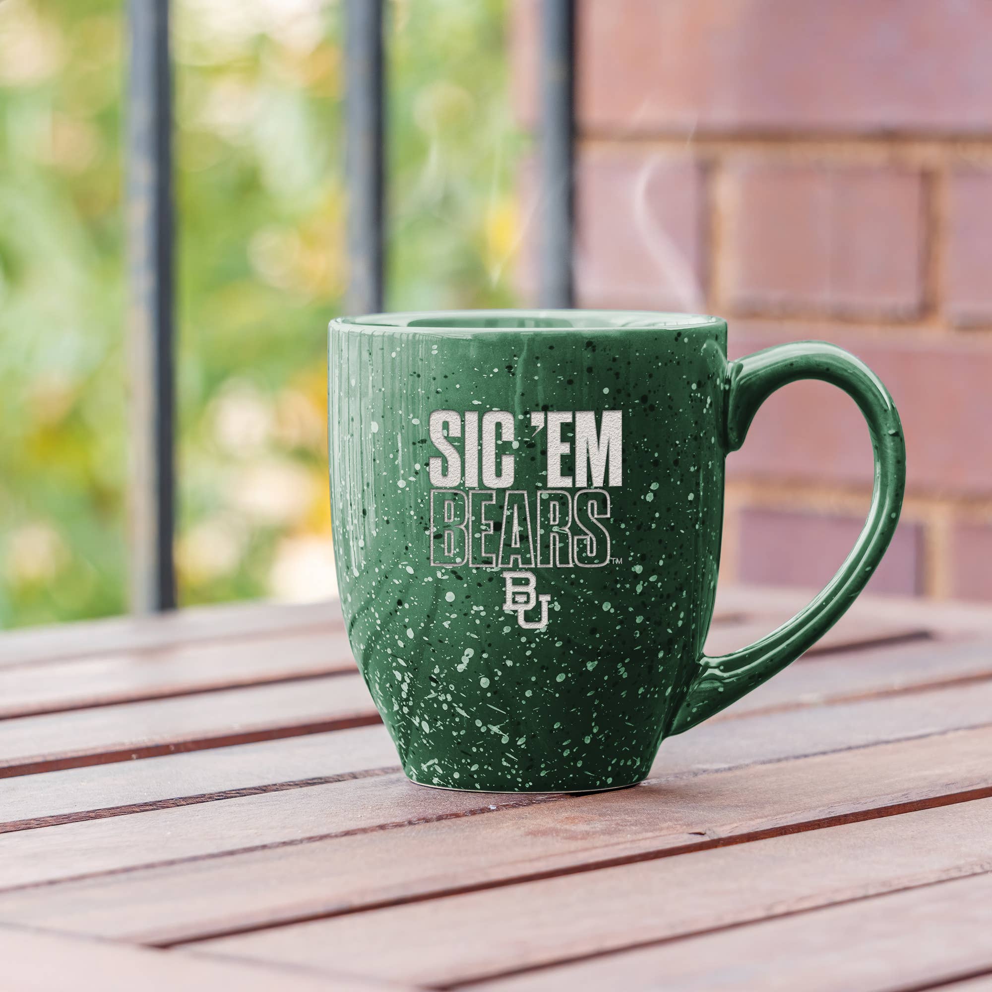 Rico Industries - Wholesale Coffee Mug - NCAA  Baylor Bears "Sic' Em Bears" 16 oz   Ceramic  Mug2