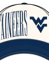 Casquette Trucker en Toile Extensible du Samedi de Virginie-Occidentale pour la vente par Gameday Social Apparel Co.®