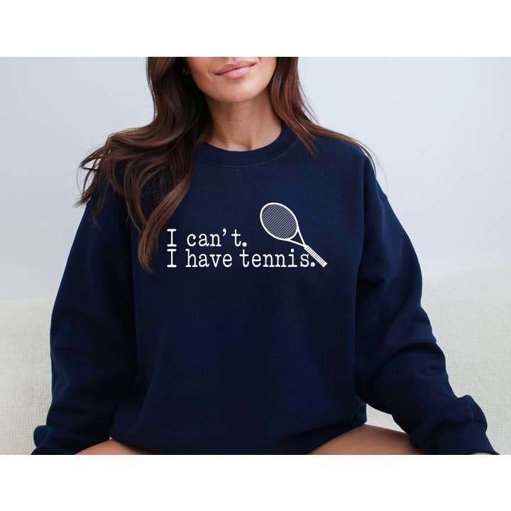 Sudadera de tenis I can't I have, Jersey de tenis, Love para venta al por mayor de Tee Story