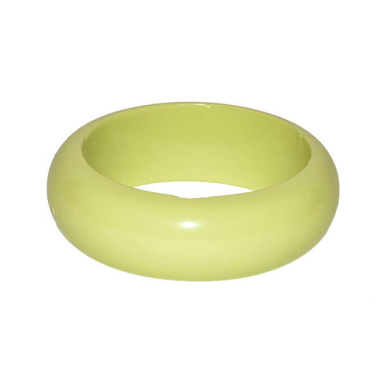 Benjamin International - Wholesale Bangle Bracelet - Assorted Large Painted Wood Bracelets1