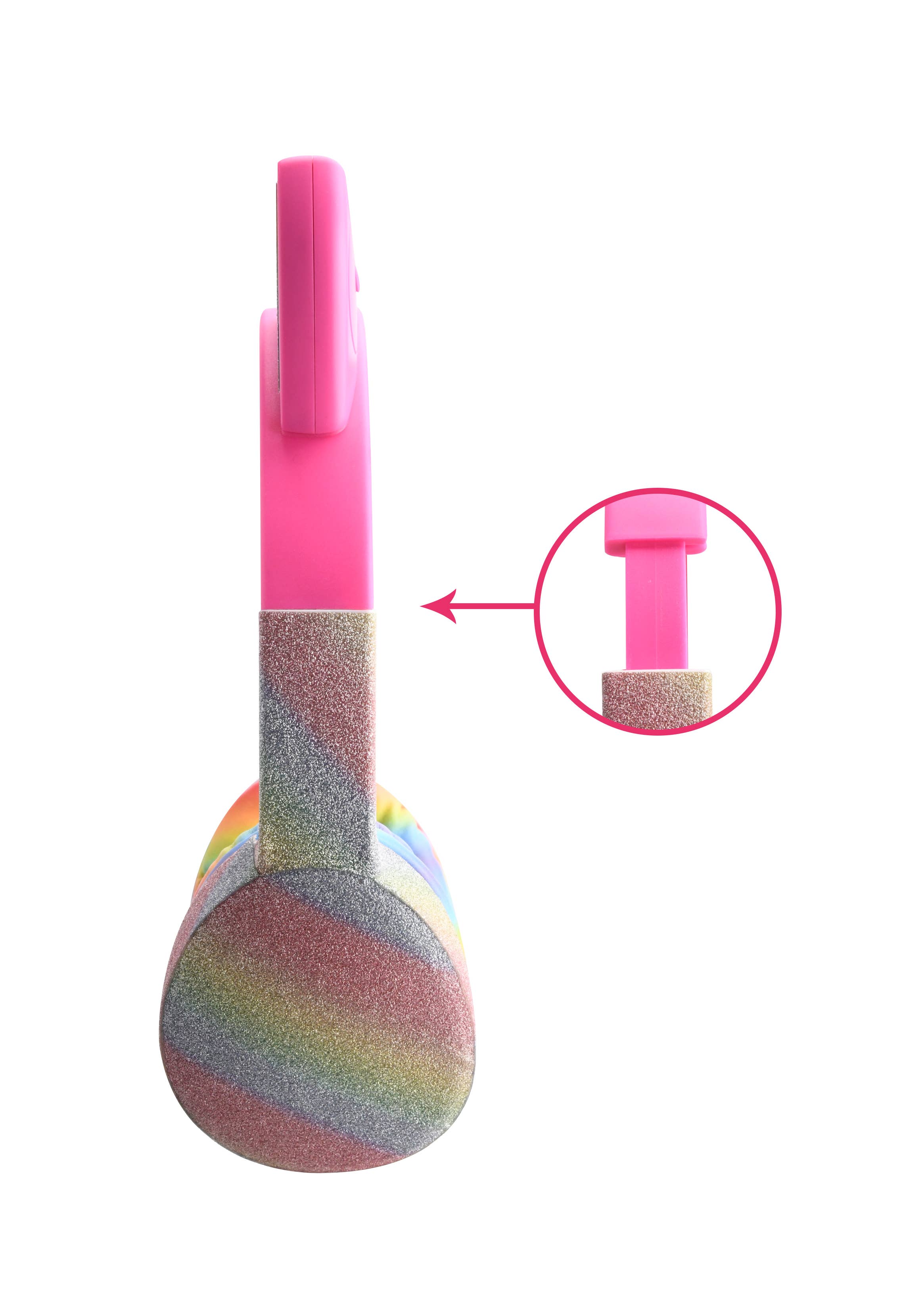 Trend Tech Brands - Wholesale Headphones - Kiddy Ears Rainbow Bluetooth  Headphones3