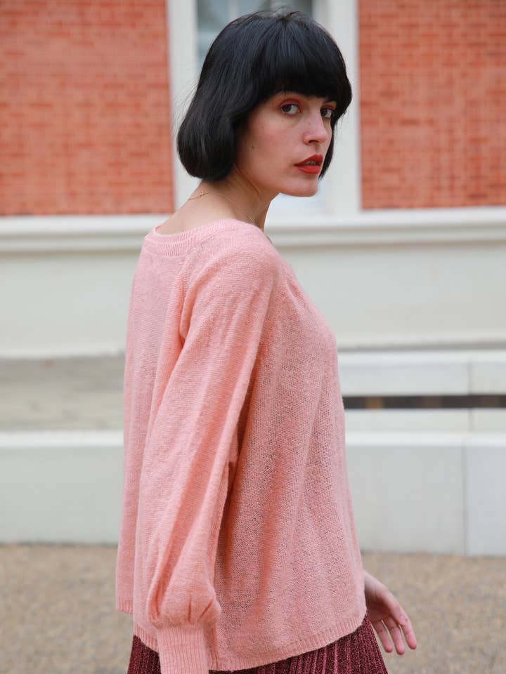 CY FASHION. LONDON - Wholesale Knitted jumper – Women′s - Balloon sleeves jumper6