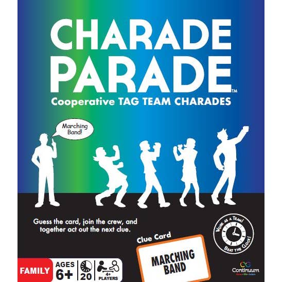 Continuum Games - Venta al por mayor Juegos de cartas - Charade Parade: El juego de las charadas en equipo1