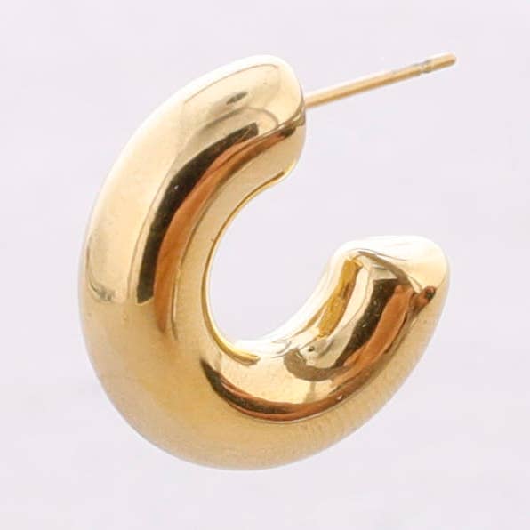 Pendientes Acero Aro 2cm para venta al por mayor de Sonata