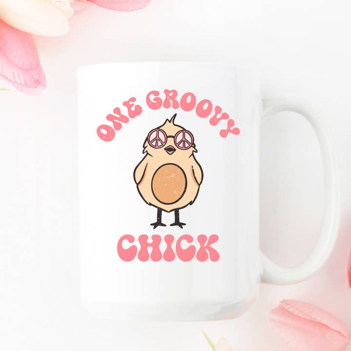 ONE GROOVY CHICK for wholesale by DeMarie Designs
