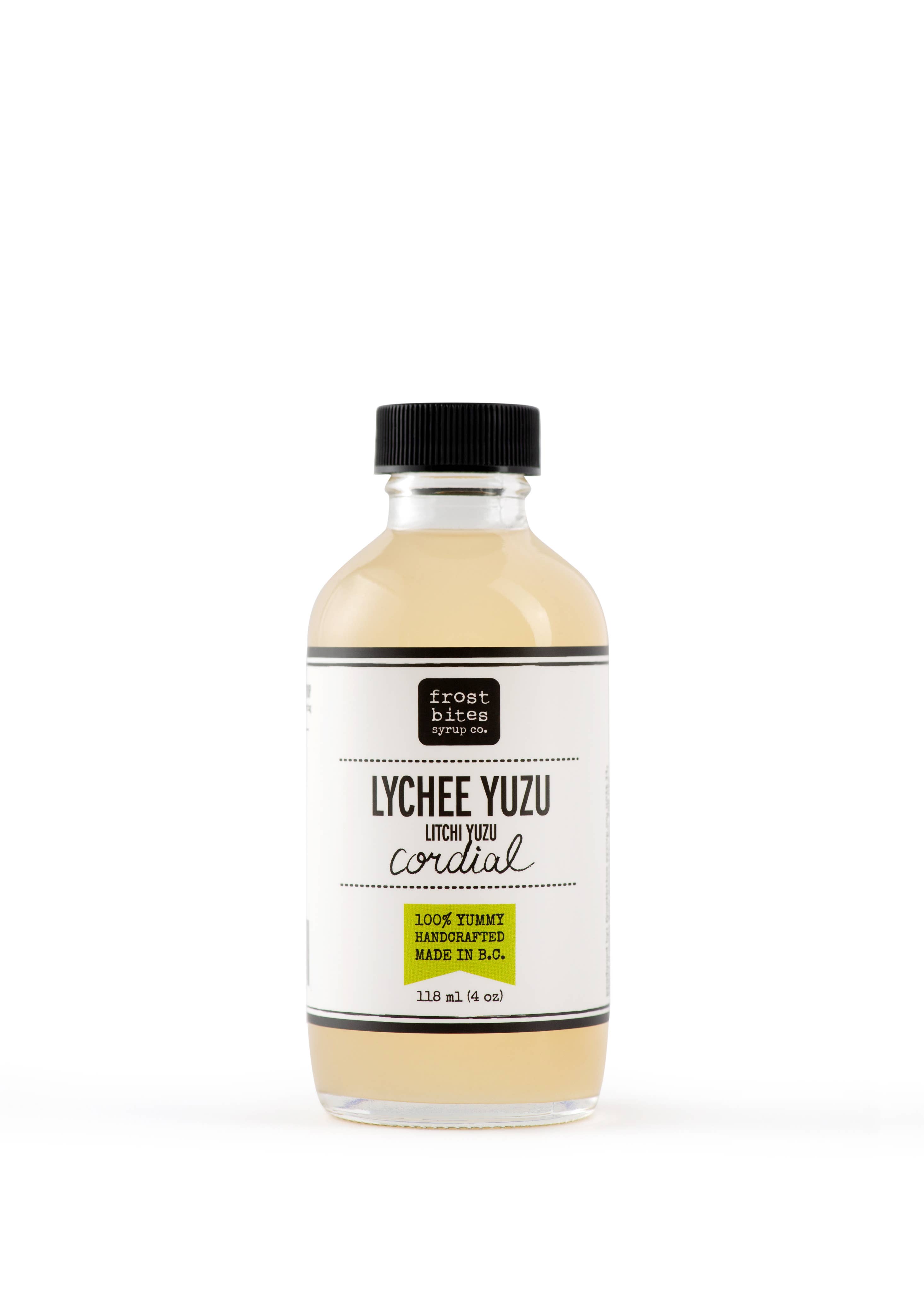 Frostbites Syrup Co - Vente Mélange/sirop pour cocktails - litchi Yuzu1