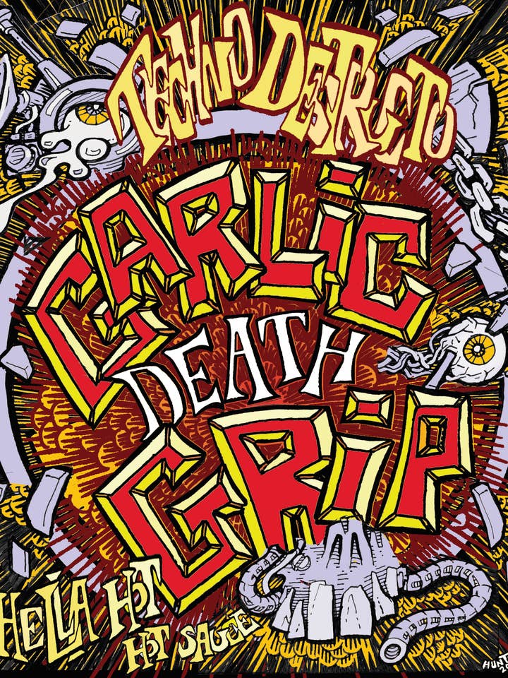 Garlic Death Grip for wholesale by Hella Hot Hot Sauce llc