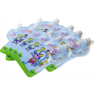 Pack of 30 x 150ml weaning reusable Pouches. Non Spill for wholesale by fill n squeeze