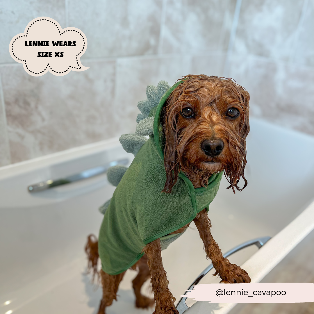 Cocopup London - Wholesale Pet Hoodie - Dog - Dinopup Drying Robe10