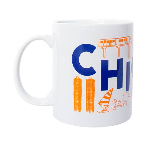 Chicago Mug for wholesale by Maptote
