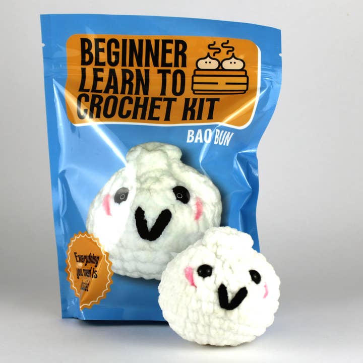 Bao Bun Learn to Crochet Kit for wholesale by Citizens Crochet