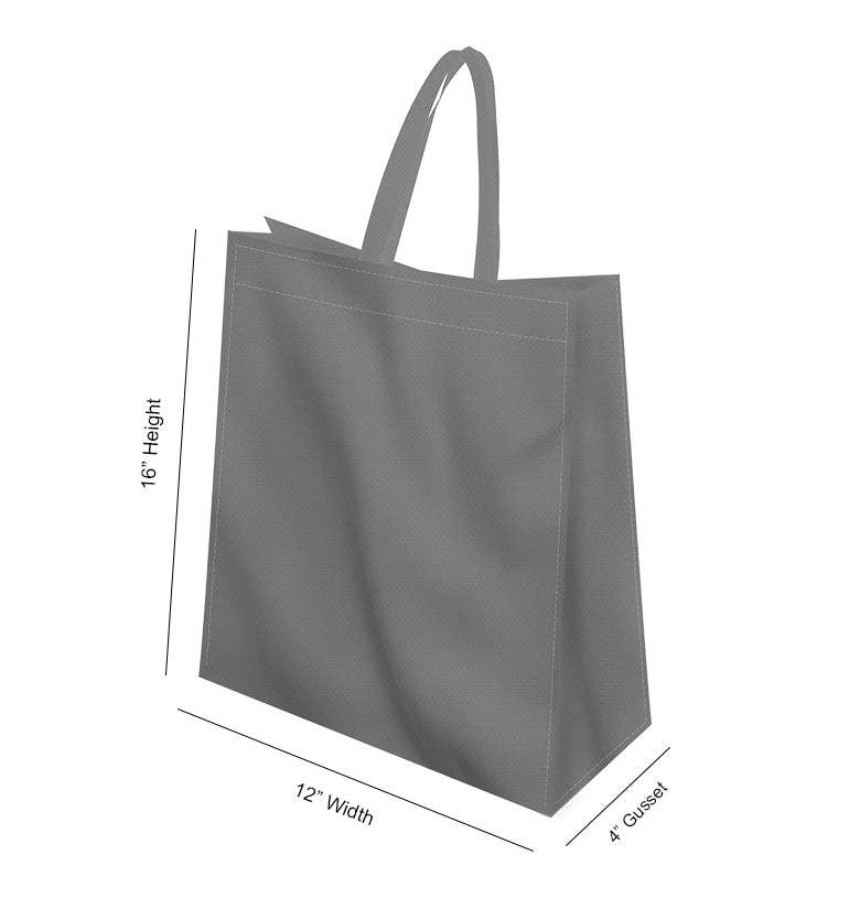 Non Woven Totes - Vente Tote bag – unisexe - Sac fourre-tout non tissé robuste réutilisable - 12x16x4 | Sacs fourre-tout électriques imprimés personnalisés6