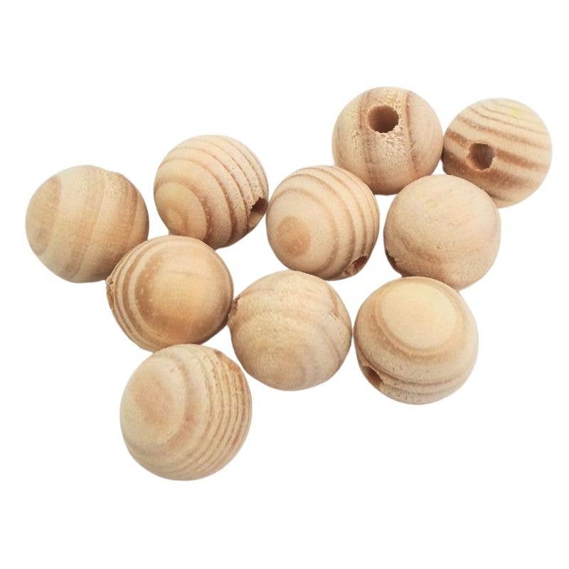 Atiladecor, Artesanato Lda - Wholesale Craft Supplies - Wooden Ball With Hole 2Cm U.V. 38Pcs0
